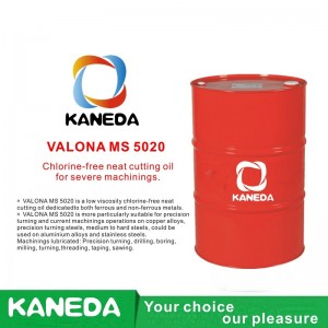 KANEDA VALONA MS 5020 Aceite de corte puro sin cloro para mecanizados severos.