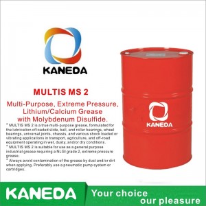KANEDA MULTIS MS 2 Grasa de litio / calcio multipropósito, presión extrema, con disulfuro de molibdeno.