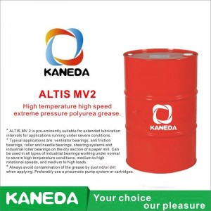KANEDA ALTIS MV2 Grasa de poliurea de alta temperatura, alta presión y presión extrema.