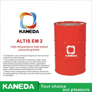 KANEDA ALTIS EM 2 Grasa de poliurea de alta velocidad y alta temperatura.